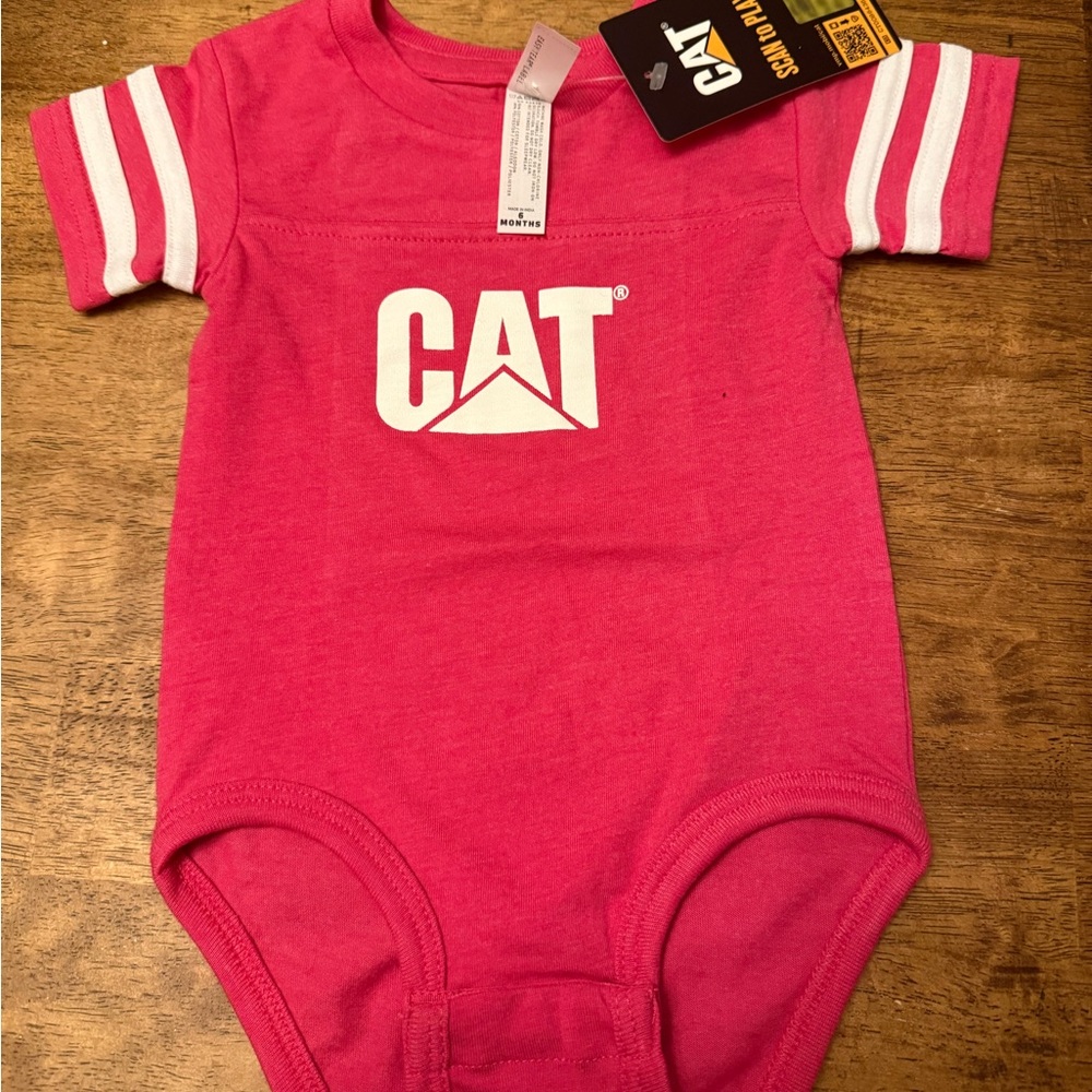 CAT 6 month Onesie New with Tags